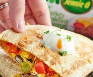 Sausage Breakfast Quesadilla