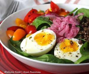 Warm Lentil and Vegetable Salad