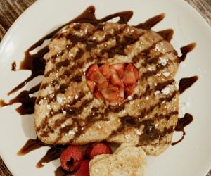 Chocolate Covered Strawberry French Toast
