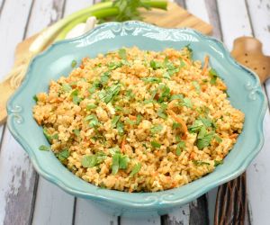 Easy Spicy Unfried Rice