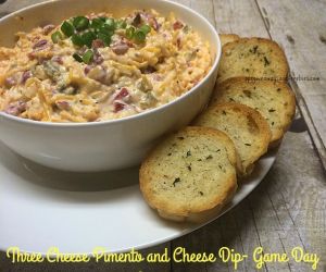 Three Cheese Pimento and Cheese Dip