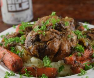 Lazy Bird Brown Ale Coq au Vin