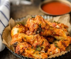 Simple Spiced Baked Wings