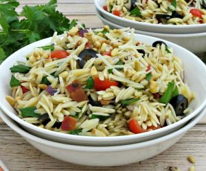 Italian Orzo Pasta Salad