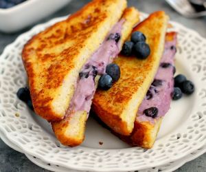 Blueberry Cheesecake Stuffed French Toast