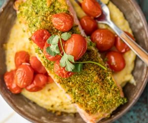 Herb Crusted Salmon