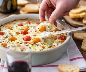 Tomato Goat Cheese Dip