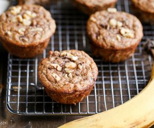 Paleo Banana Nut Muffins