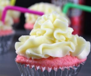 Red Cream Soda Cup Cakes