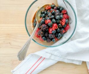 Macerated Triple Berry Topping