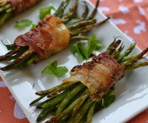 Green Bean Bacon Bundles