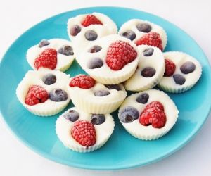 Frozen Fruity Yoghurt Bites