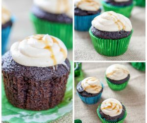 Guinness Cupcakes With Baileys Buttercream