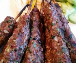Grilled Kafta Kebabs and a Cookbook Review
