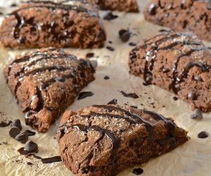 Double Chocolate Scones