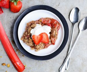 Strawberry Rhubarb Crisp