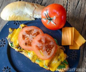 Open Faced Roast Beef Sandwich