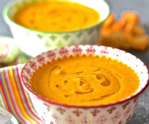 Creamy Coconut Carrot Ginger Soup