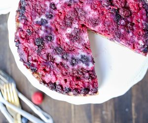 Berry Upside Down Cake