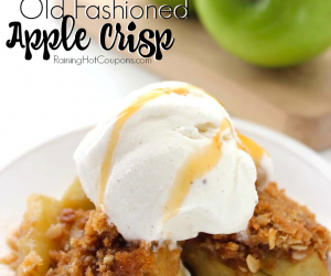 Old Fashioned Apple Crisp