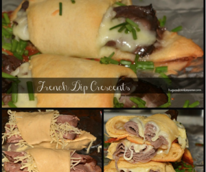 French Dip Crescent Rolls