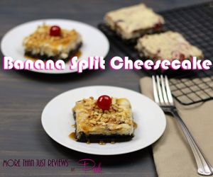 Banana Split Cheesecake Bars Recipe