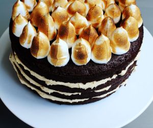 Peanut Butter Chocolate Porter Cake