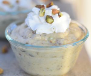 Homemade Pistachio Pudding