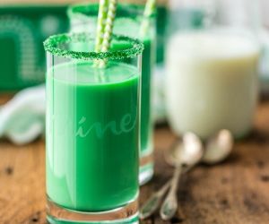 Vanilla Mint Green Milk