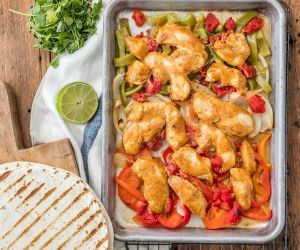 Baked Chicken Fajitas