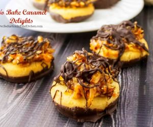 NO BAKE CARAMEL DELIGHTS