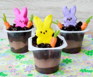 Peeps Easter Pudding Cups