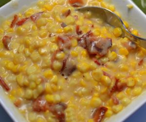 Sweet Creamed Bacon Corn