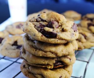 Chewy Chocolate Brown Sugar Cookies