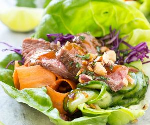 Beef Lettuce Wraps