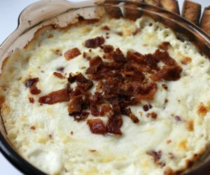 Baked Ricotta and Bacon Dip