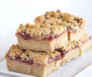 Peanut Butter Jam Bars