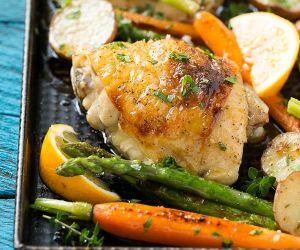 Lemon Thyme Chicken with Vegetables