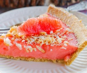 Ruby Red Grapefruit Tart