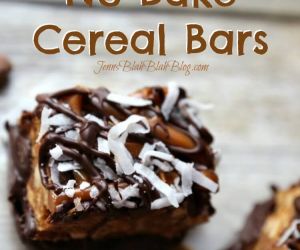 Samoa No Bake Cereal Bars