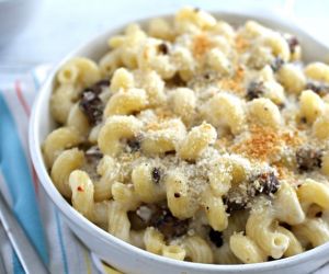 Jamaican Jerk Bacon Mac & Cheese