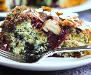 Boysenberry Crunch Coffeecake