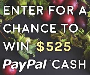 $525 Paypal Cash Giveaway