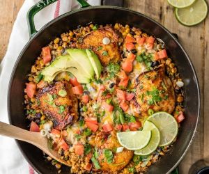 BBQ Ranch Chicken Skillet