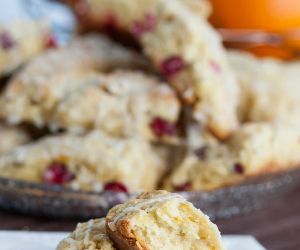 Fresh Cranberry Orange Scones