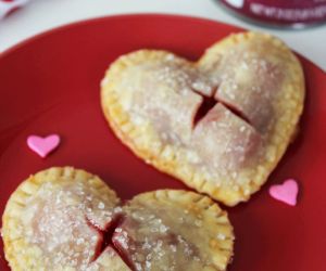 Valentine's Day Mini Cherry Heart Pies