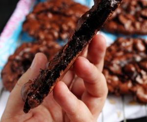 Giant Chocolate Hazelnut Cookies