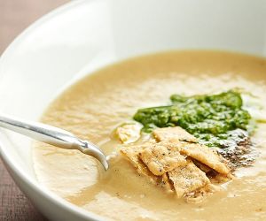 Cauliflower Leek Soup