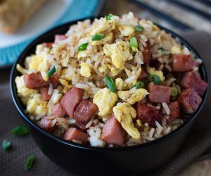 Fried Rice With Leftover Ham