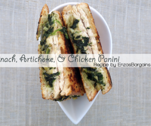 Spinach, Artichoke, & Chicken Panini Recipe